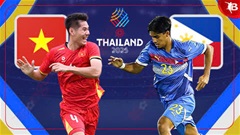 Trực tiếp U22 Việt Nam vs U22 Philippines, 15h30 chiều nay